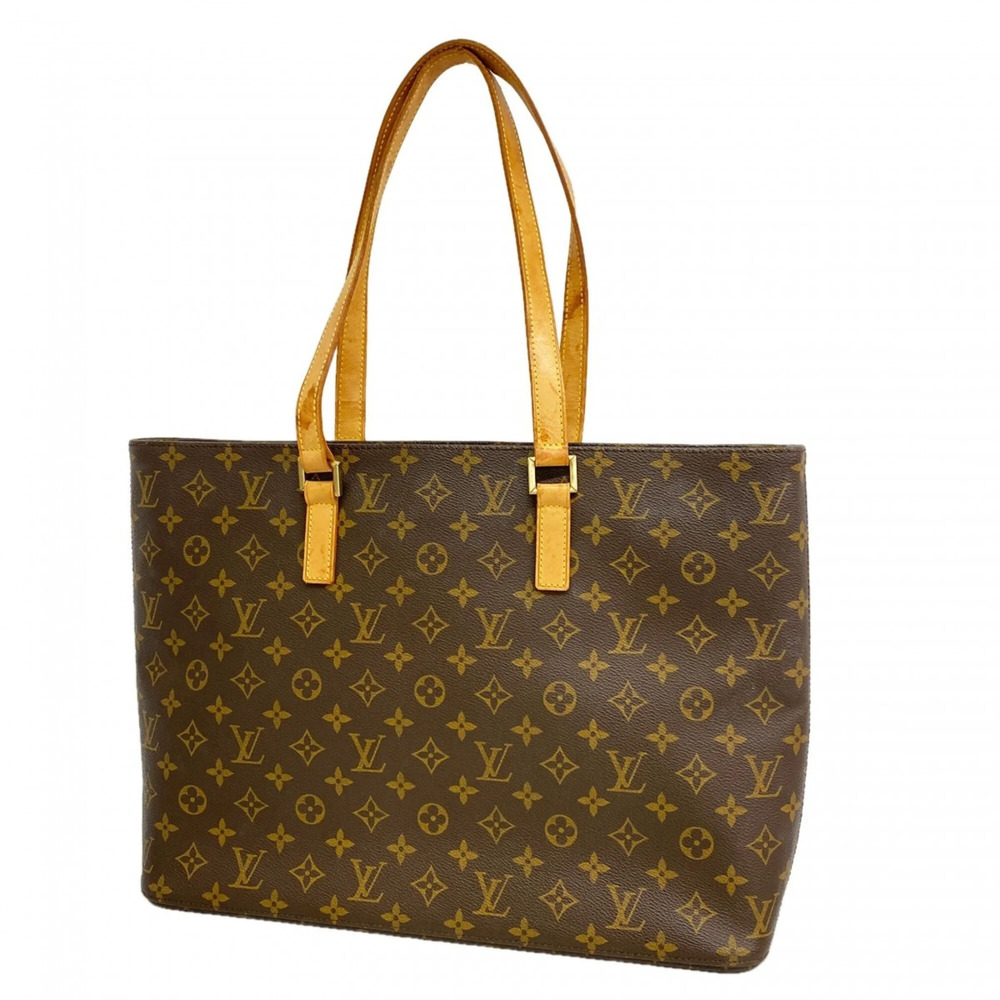 LOUIS VUITTON Brown Monogram Tote Bag - Picture 1 of 10